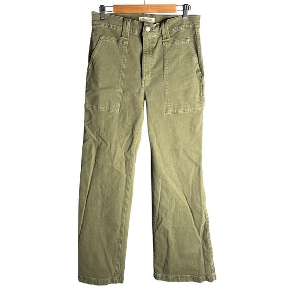 Madewell 11" High Rise Flare Jeans Distant Surplus Size 29 - Picture 5 of 8